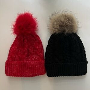 Bundle of Puffball Hats ❤️